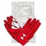 Under Armour Highlight LE Receiver Gloves, Red, photo 3