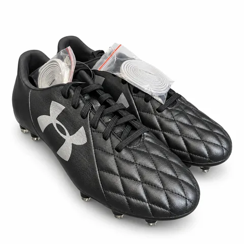 Under Armour 10 FG in Black/Silver
