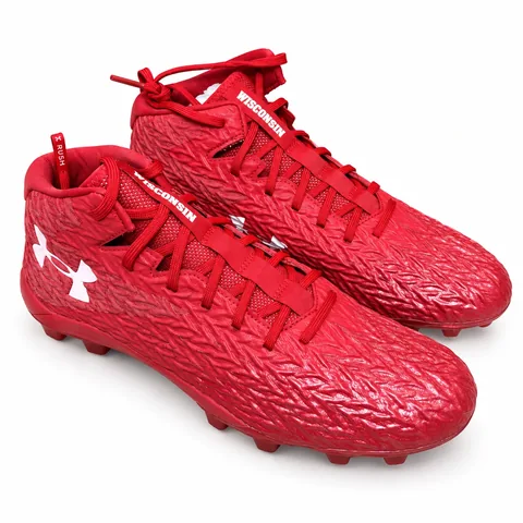 Under Armour TM Spotlight Clone 4 Mid MC HM in Red