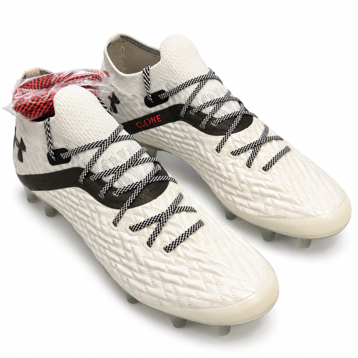 Under Armour Clone Magnetico Pro FG in White/Black