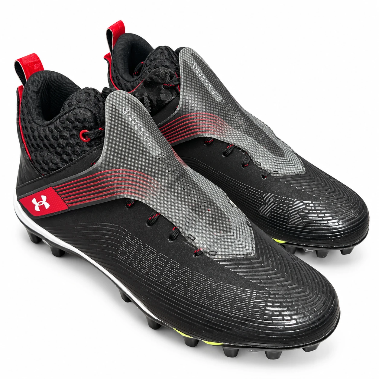 Under Armour TM Highlight Hammer MC in Black/Red